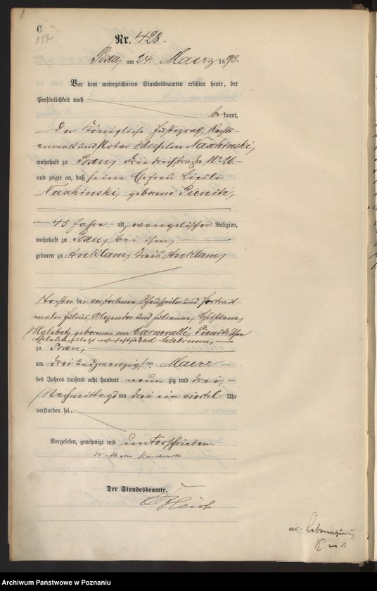 Obraz 11 z jednostki "Księga zgonów t. II"