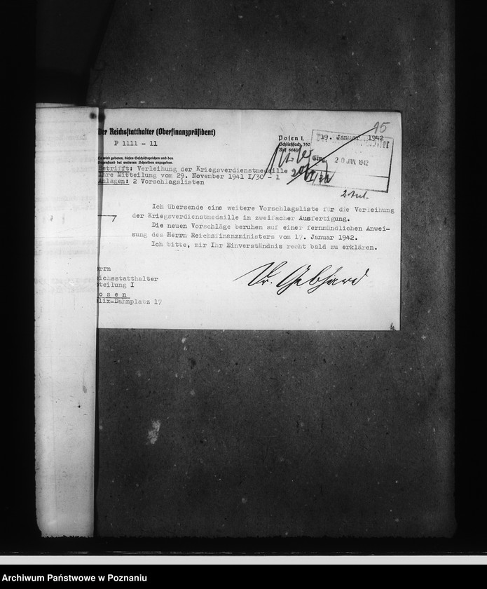 Obraz 19 z jednostki "Kriegsverdienstkreuze- Finanzverwaltung"