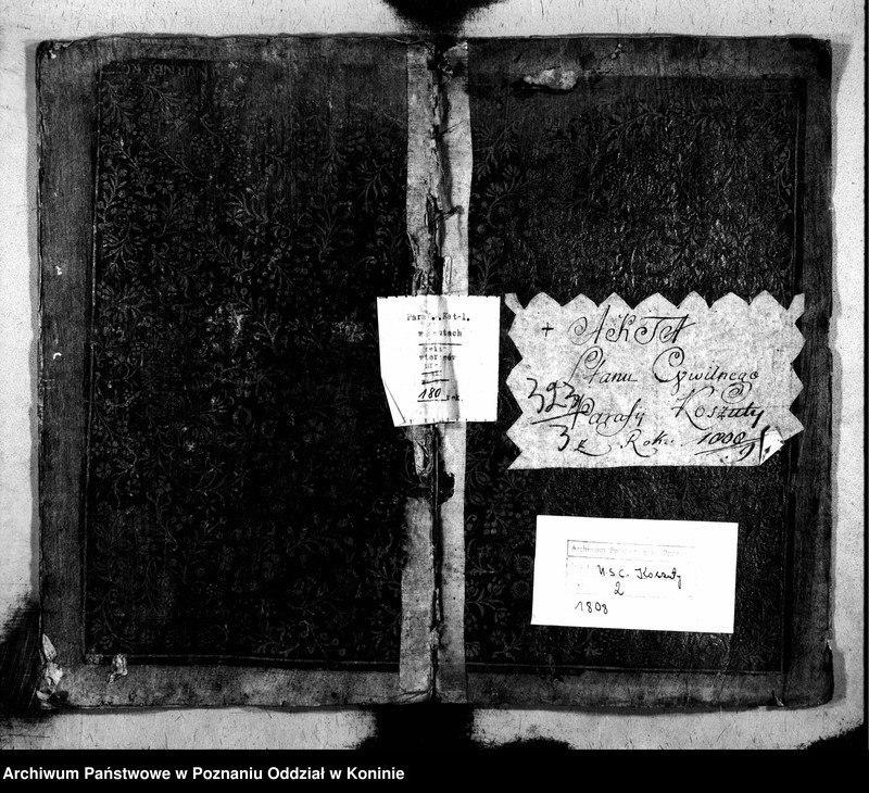 image.from.team "Akta stanu cywilnego Parafii Rzymskokatolickiej Koszuty (powiat słupecki)"