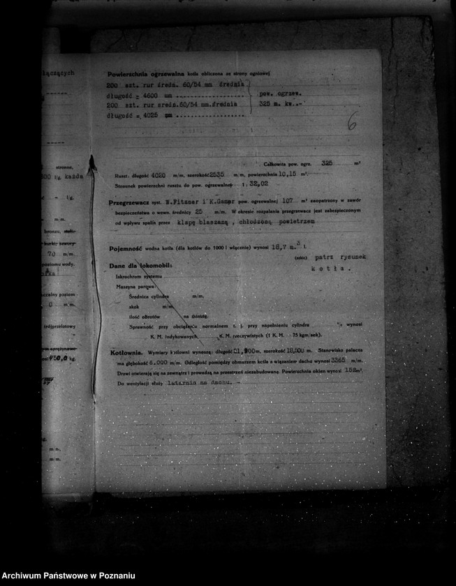 Obraz 10 z jednostki "Fabryka Przetworów Ziemniaczanych w Luboniu powiat poznański Spółka Akcyjna Nr woj. 97"