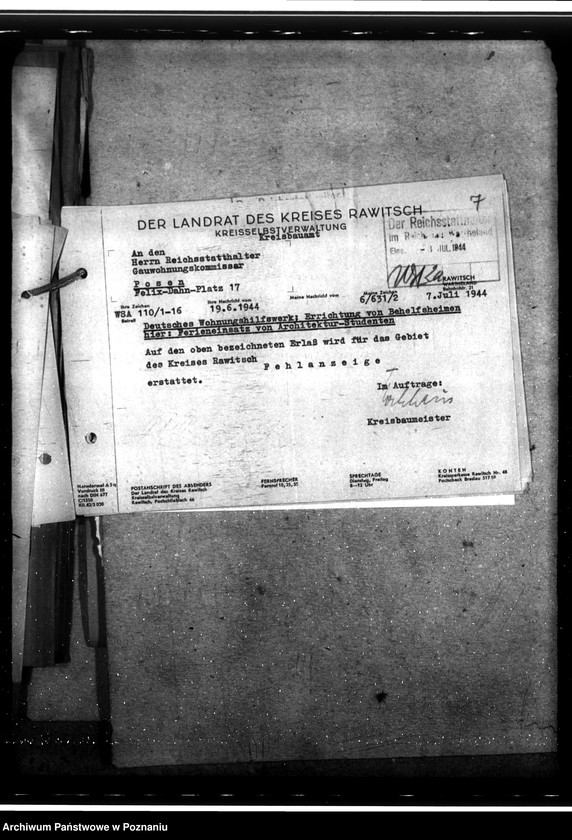 Obraz 13 z jednostki "Studenteneinsatz während der Semsterferien am Behelfsheimbau"