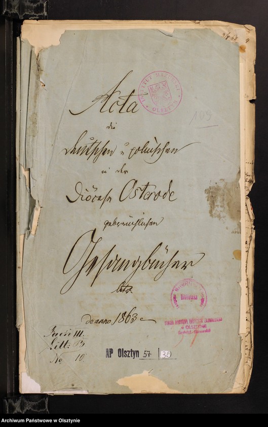 image.from.unit.number "Deutsche und polnische Gesangbücher in der Diözese Osterode"