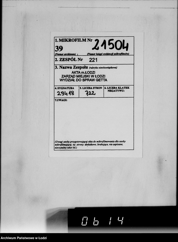 Obraz 2 z jednostki "[Korespondencja z urzędami, instytucjami i firmami] Lit.Fa-Fy."