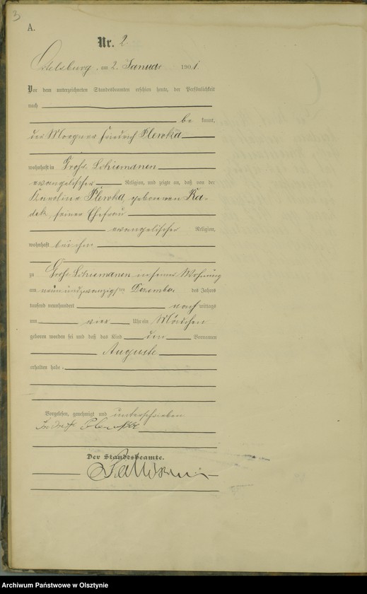 image.from.unit.number "Geburts-Haupt-Register Nr 1 - 85"