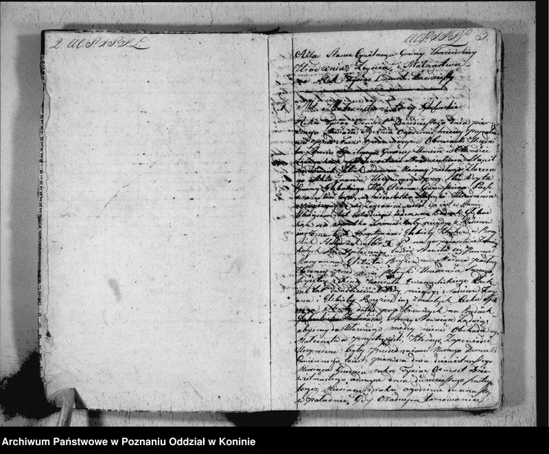 Obraz z jednostki "Akta urodzonych, zaślubionych, zmarłych"