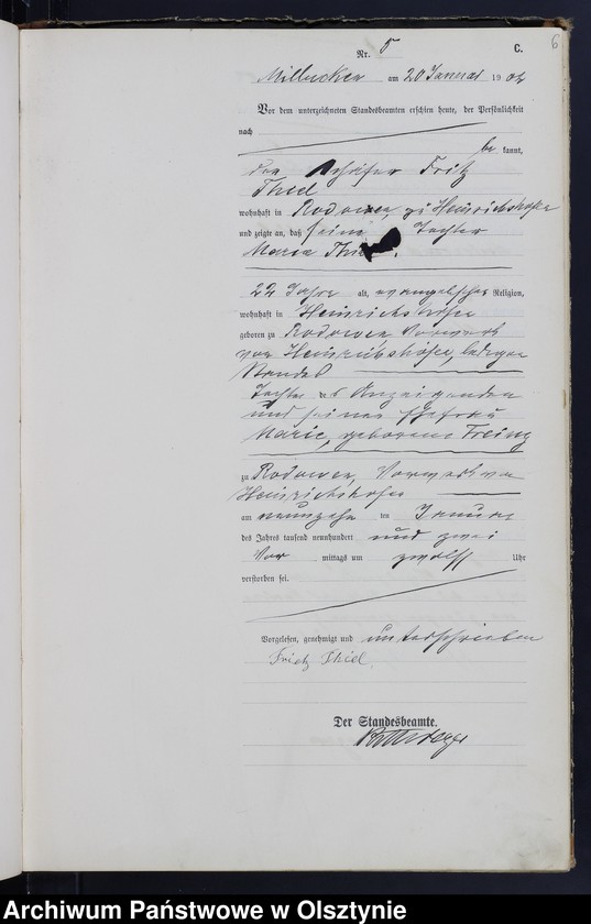 image.from.unit.number "Sterbe-Haupt-Register Nr 1 - 60"