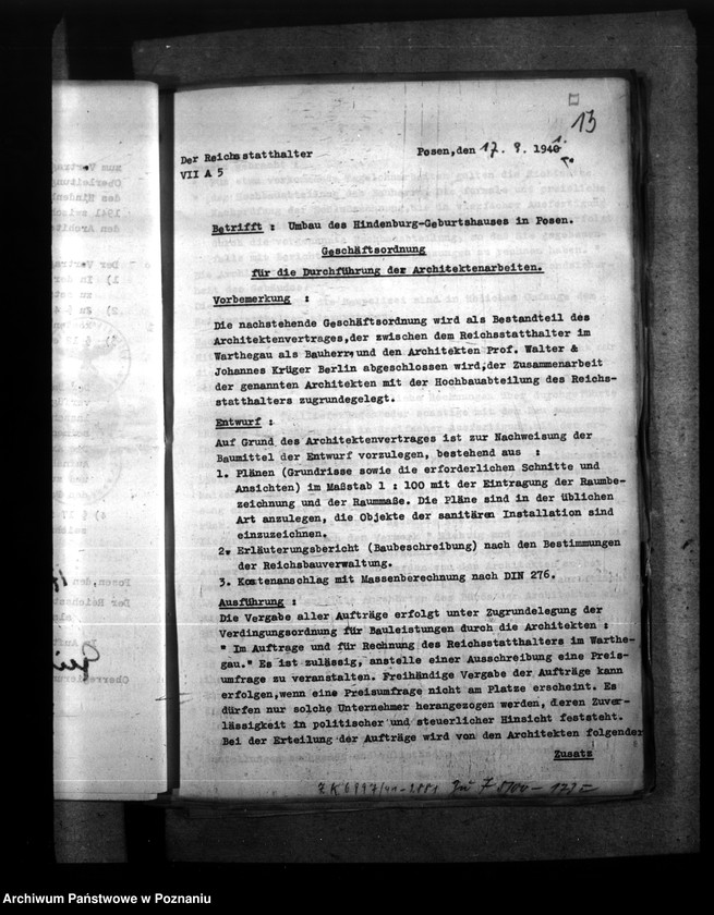 Obraz 17 z jednostki "Hindenbugr - Geburtshaus in Posen"