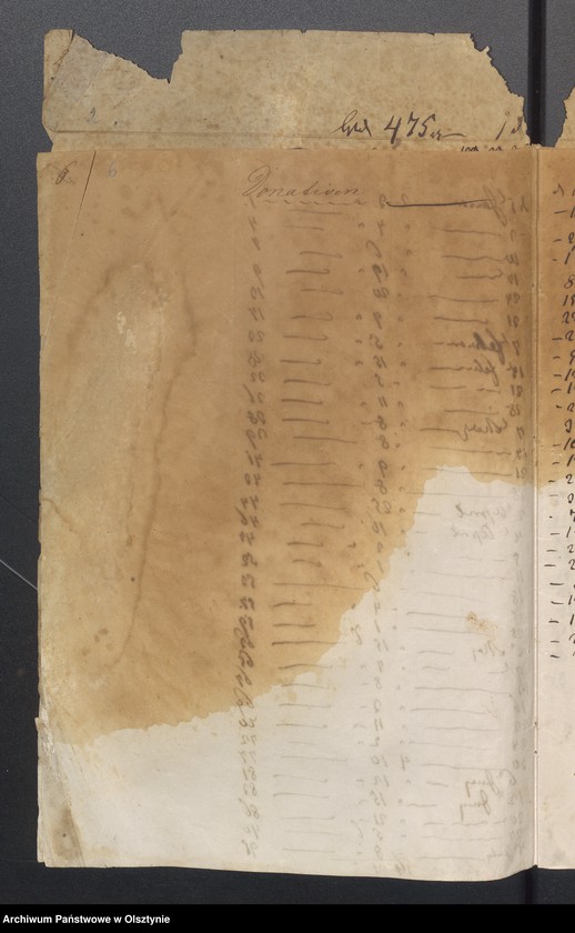 image.from.unit.number "Manual der Kirchen Kasse zu Milken"