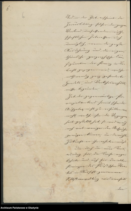 image.from.unit.number "Die Constituirung getrennter Provinzial Verbände für Ost- und Westpreussen"