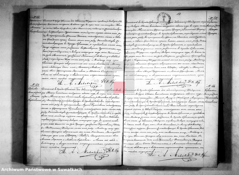 image.from.unit.number "Dublikat rodivšichsja, brakosočetavšichsja i umeršich suvalkskago prichoda c 1877 goda."