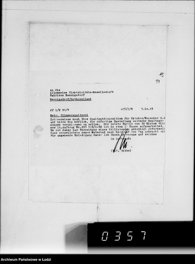 Obraz 18 z jednostki "Glimmer-Spaltung. [Sprawozdania miesięczne]"