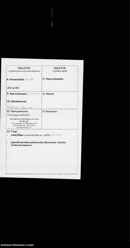 Obraz 3 z jednostki "Rejestr poborczy"