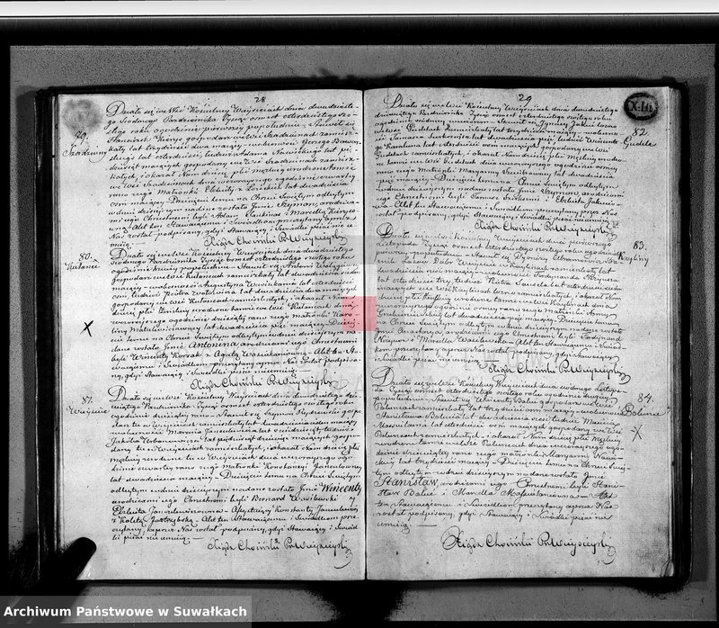 image.from.unit.number "Duplikat aktów urodzenia, zaślubienia i zejścia parafii wieysieyskiey z roku 1846"
