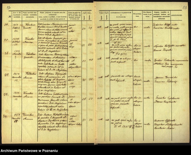 Obraz 9 z jednostki "Księga małżeństw"