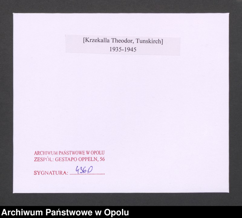 Obraz 2 z jednostki "[Krzekalla Theodor, Tunskirch]"