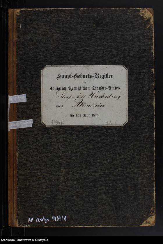 image.from.unit.number "Haupt-Geburts-Register /wpisów nie było/"