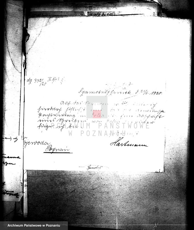 Obraz 13 z jednostki "Czynsze dzierżawne majątku państwowego Szamotuły-Zamek"