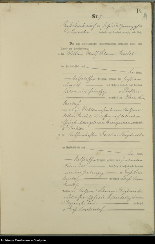 image.from.unit.number "Heiraths-Haupt-Register Nr 1 - 9"