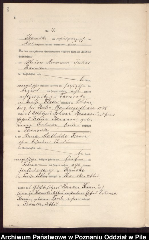 image.from.unit.number "Księga małżeństw"