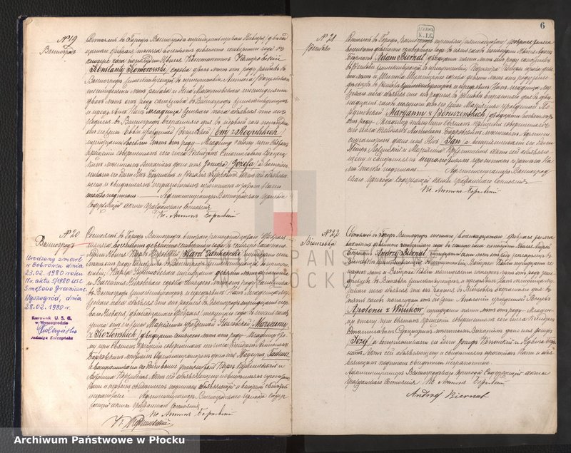 image.from.unit.number "Akta urodzeń, małżeństw i zgonów"