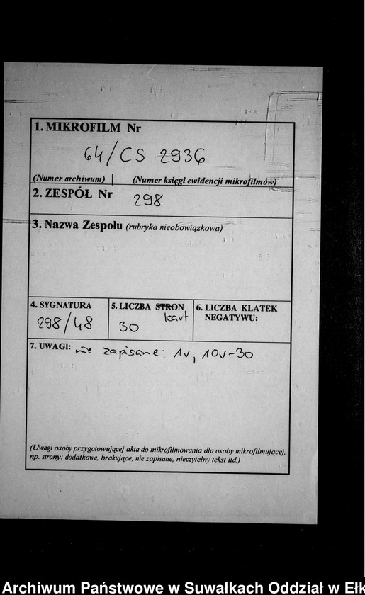 image.from.unit.number "Sterbe-Neben-Register des Preussischen Standes-Amtes Kehlen Kreis Angerburg"