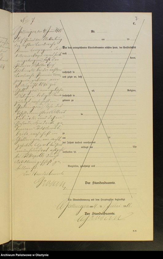 image.from.unit.number "Sterbe-Neben-Register Nr 1 - 40 [ Księga zgonów - wtóropis ]"