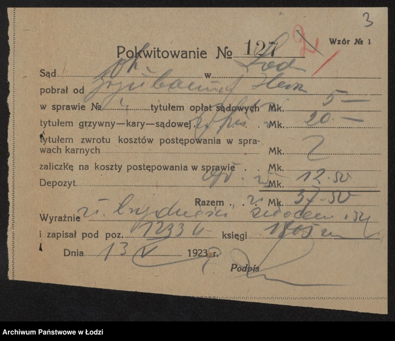 Obraz 5 z jednostki "Hersz Grynbaum – sprzedaż towarów kolonialno-spożywczych i wyrobów tytoniowych"