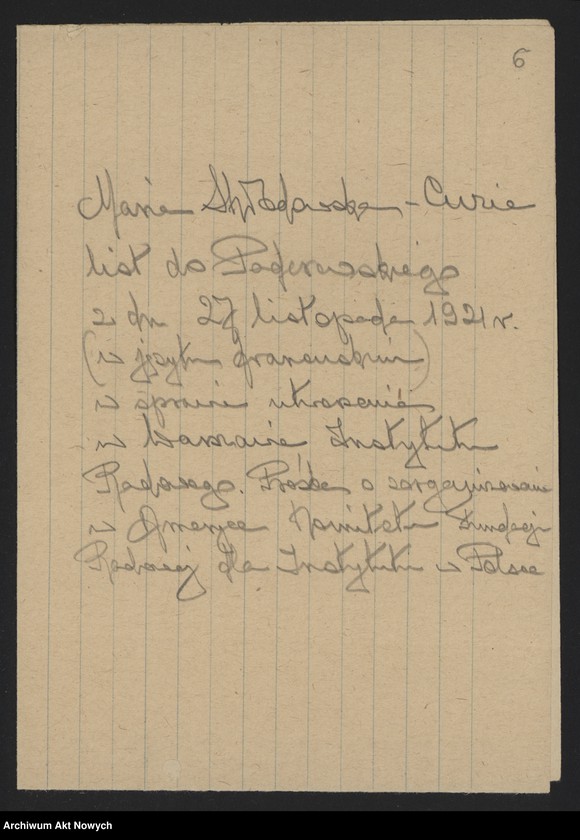 image.from.unit.number "Curie-Skłodowska Maria, Curie Ewa; L.1"