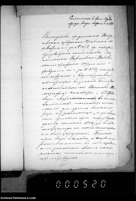 Obraz 11 z jednostki "O počtovych otdelenijach v gor. Lodzi"