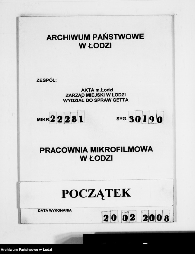 Obraz 1 z jednostki "Herrn Schaumberg.[Korespondencja wewnętrzna w sprawach realizacji zamówień, dostaw towarów i maszyn]"