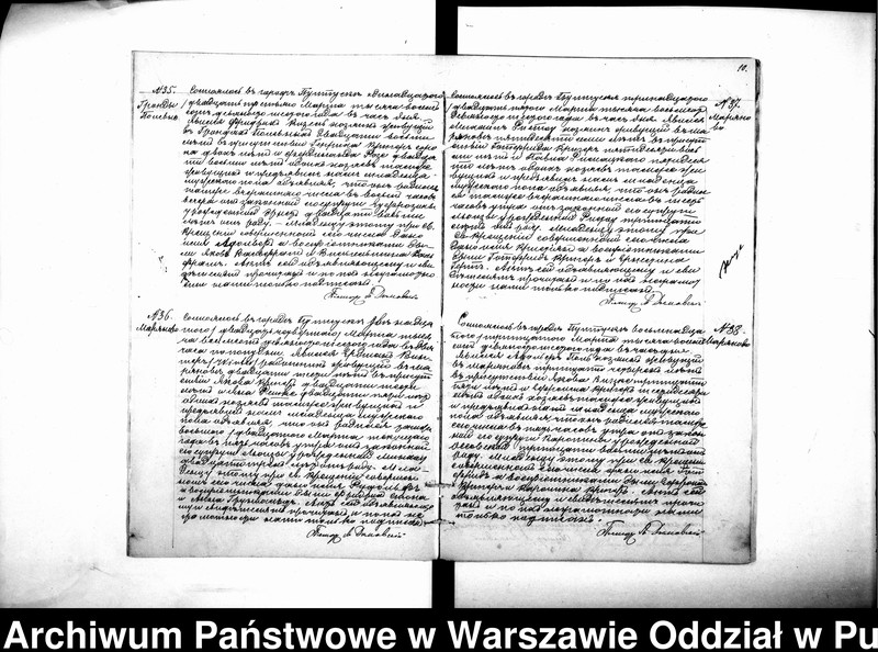 Obraz 13 z jednostki "Akta urodzeń, małżeństw i zgonów"
