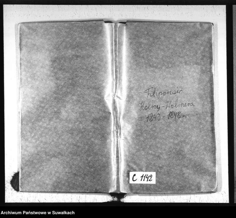 image.from.unit.number "Duplikat Sekty Filiponów gminy Hołny Wolmera z lat od 1843 do 1848"