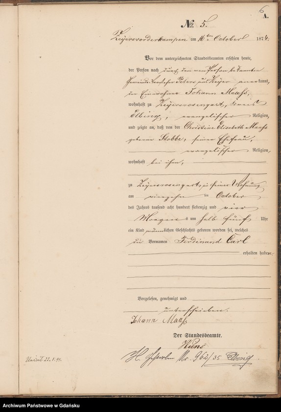 image.from.unit.number "Księga urodzeń"