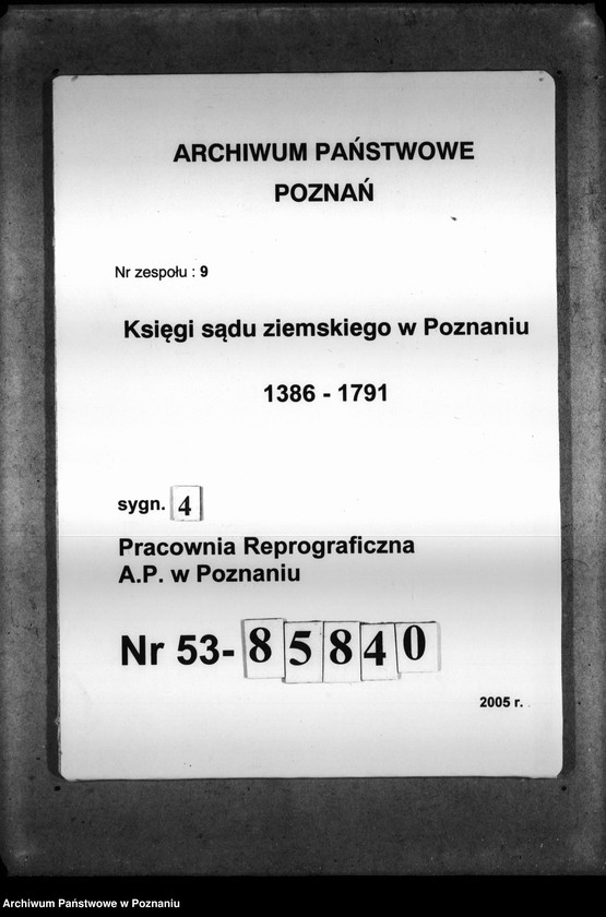 Obraz 1 z jednostki "Resignationes ,inscriptiones, relationes, decreta [protocollon]"