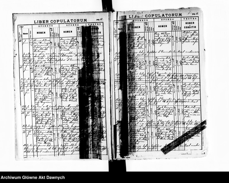 image.from.unit.number "Parafia: Lwów, parafia św. Marii Magdaleny. Dekanat: Lwów. Księga metrykalna urodzeń, ślubów i zgonów dla całej parafii."