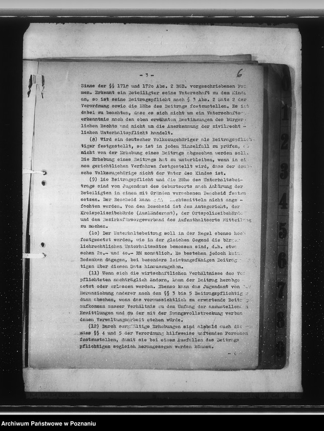 Obraz 10 z jednostki "Verordnung über die Rechtsverhältnisse der Schutzangehörigen und staatenlosen unehelichen Kinder polnischen Volkstums"