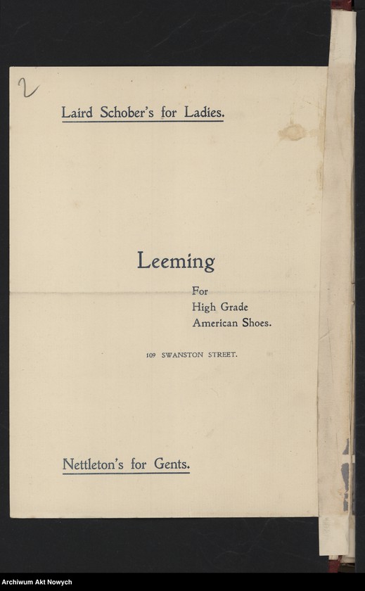 image.from.unit.number "Australia. Tournée 1904 roku (Programy i wycinki prasowe dotyczące tournée i koncertów w Australii, Nowej Zelandii i w Niemczech)"