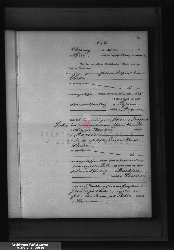 Obraz 8 z jednostki "Heirats-Haupt-Register"