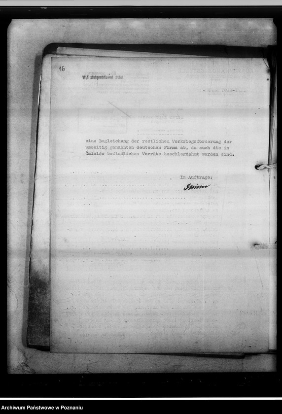 Obraz 20 z jednostki "Alte Schulden und Forderungen aus polnischer Zeit - Kolmar [fabryka porcelany]."