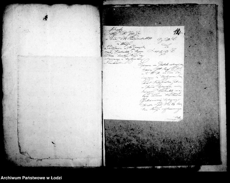 Obraz 13 z jednostki "Akta tyczące się kupna domów kosztem rządu wystawionych przez rękodzielników"