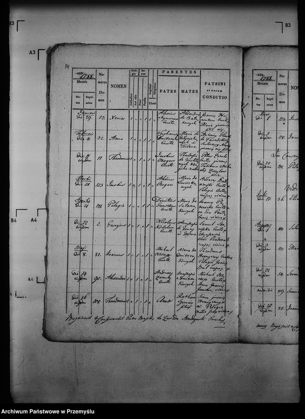 image.from.unit.number "[Kopie ksiąg metrykalnych parafii Zawadka z filią Kamionka (dekanat Jaśliska)]"