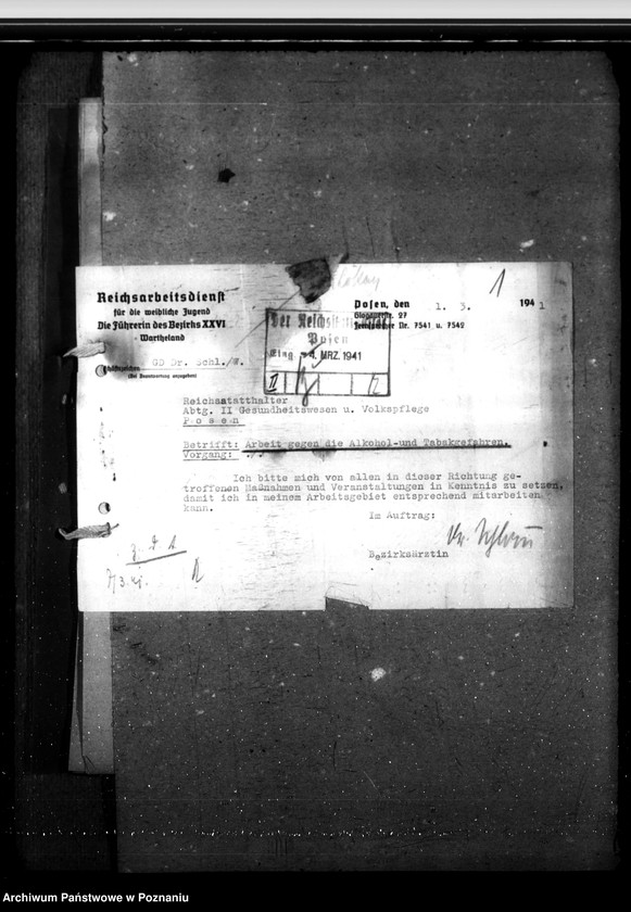 Obraz 5 z jednostki "Bekämpfung der Tabakgefahren"