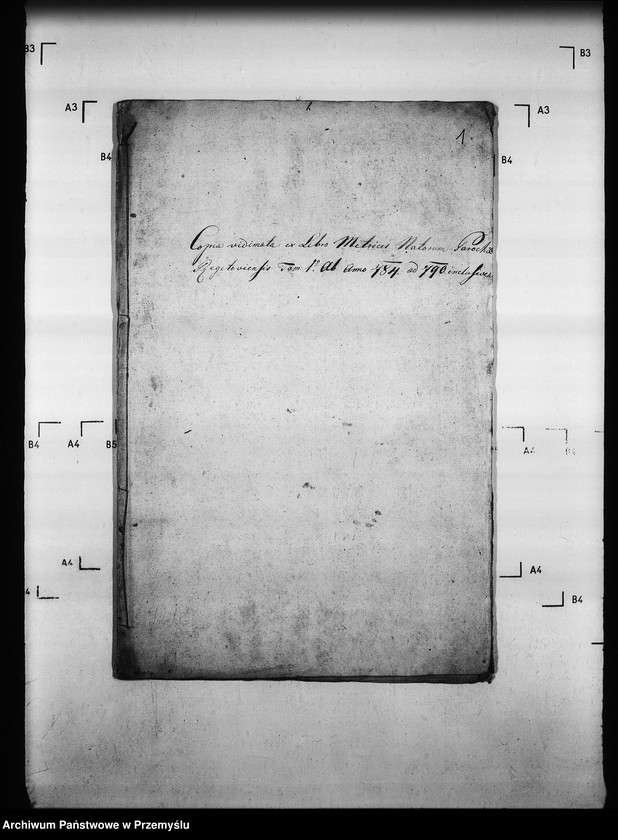 image.from.unit.number "[Kopie ksiąg metrykalnych parafii Regetów Wyżny z filiami Regetów Niżny, Skwirtne (dekanat Gorlice)]"