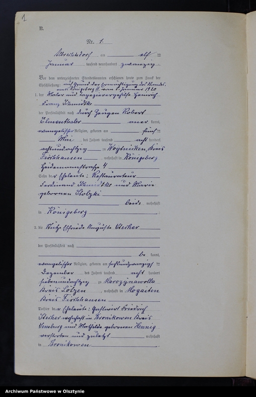 image.from.unit.number "Heiraths-Neben-Register Nr 1 - 29 [ Księga małżeństw - wtóropis ]"