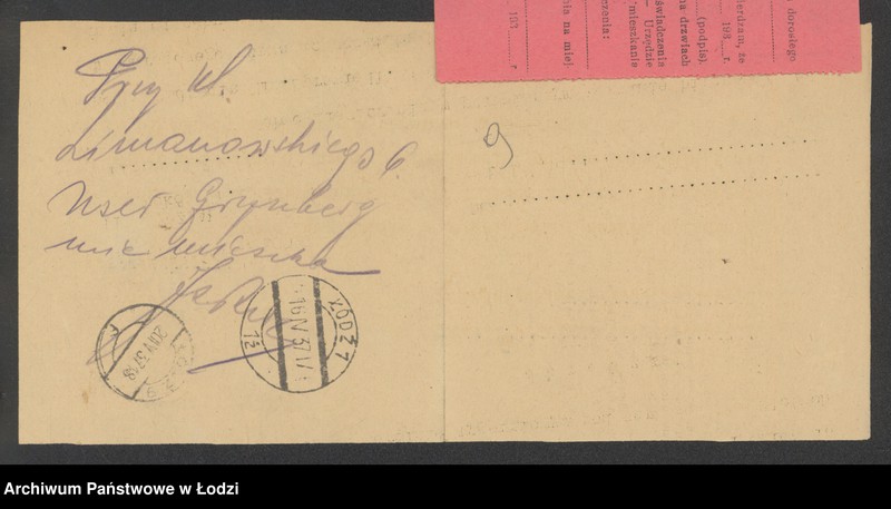 Obraz 11 z jednostki "Uszer Grynberg- drobna sprzedaż żelaza"