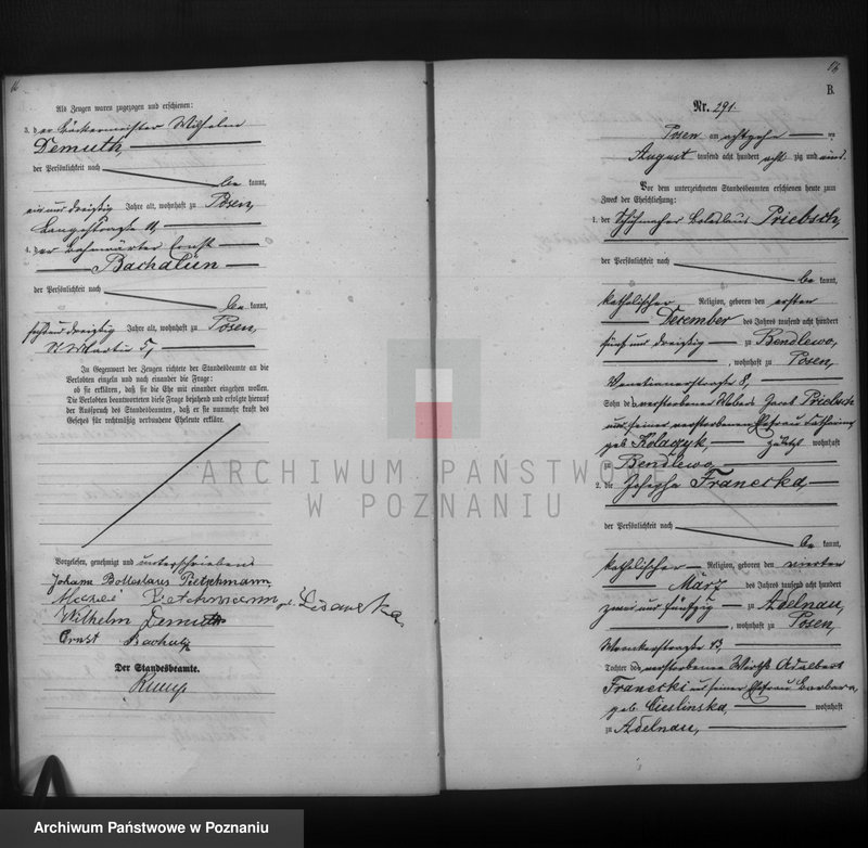 Obraz 10 z jednostki "Księga małżeństw t. II"