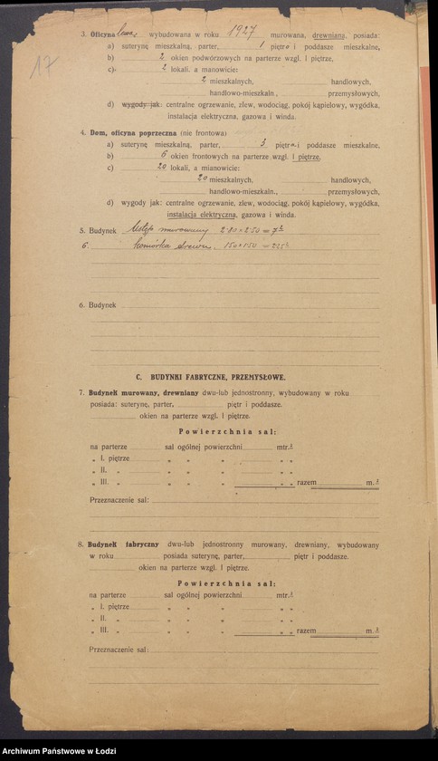 image.from.unit.number "Księga inwentarzowa nieruchomości m. Łodzi ul. Mazurska"