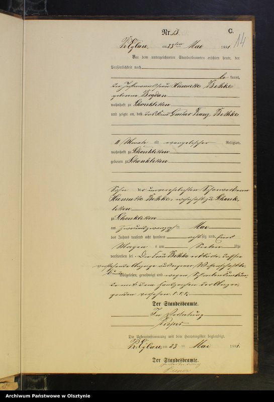 image.from.unit.number "Sterbe-Neben-Register Nr 1 - 28"