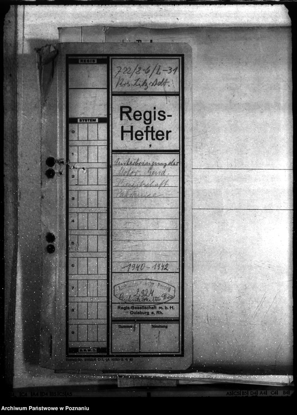 Obraz 4 z jednostki "Unterbringung der Motorisierten Gendarmerie Bereitschaft - Pabianice"