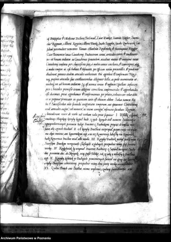 Obraz 11 z jednostki "Or. Władysław IV Król Polski... potwierdza w transumpcie 2 dokumenty: 1 /transumpt statutu cechu budniczego Zygmunta III z 22.IV.1615, potwierdzający"